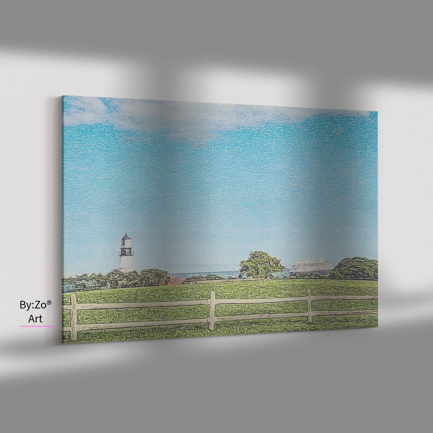 Wrapped Canvas, "Greetings From Maine" Original Art Photography teelaunch