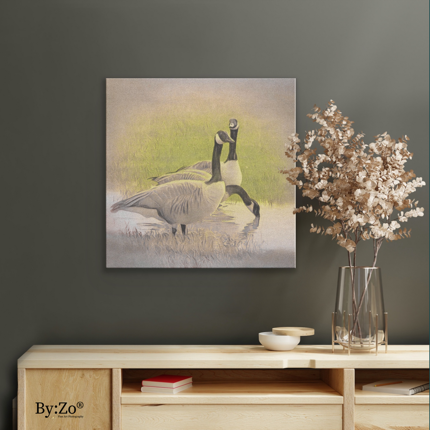 "Geese" Original Fine Art Photography By:Zo® - By:Zo