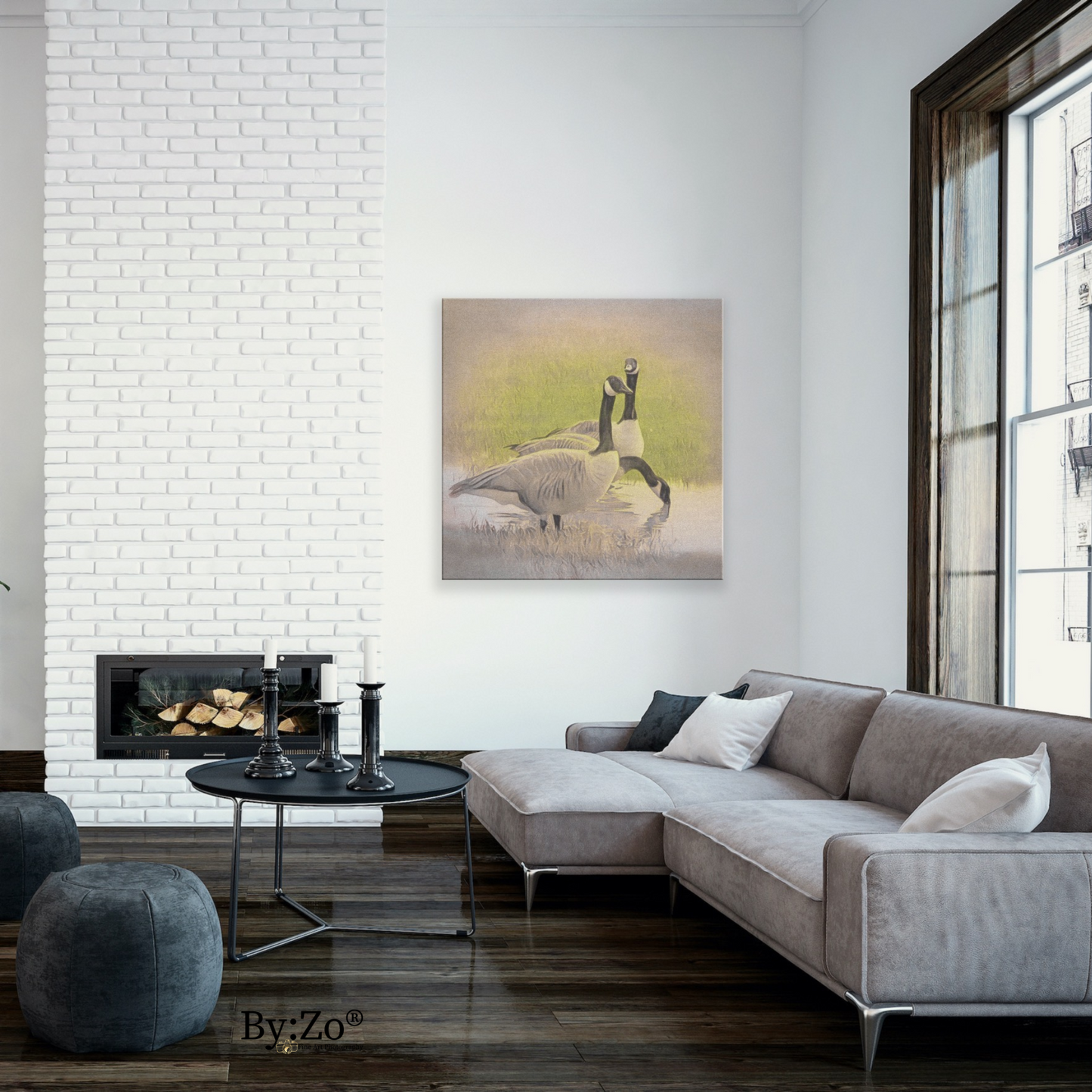 "Geese" Original Fine Art Photography By:Zo® - By:Zo