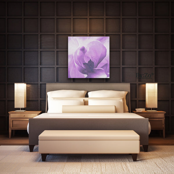 Orchid On Wrapped Canvas Original Art Photography - By:Zo