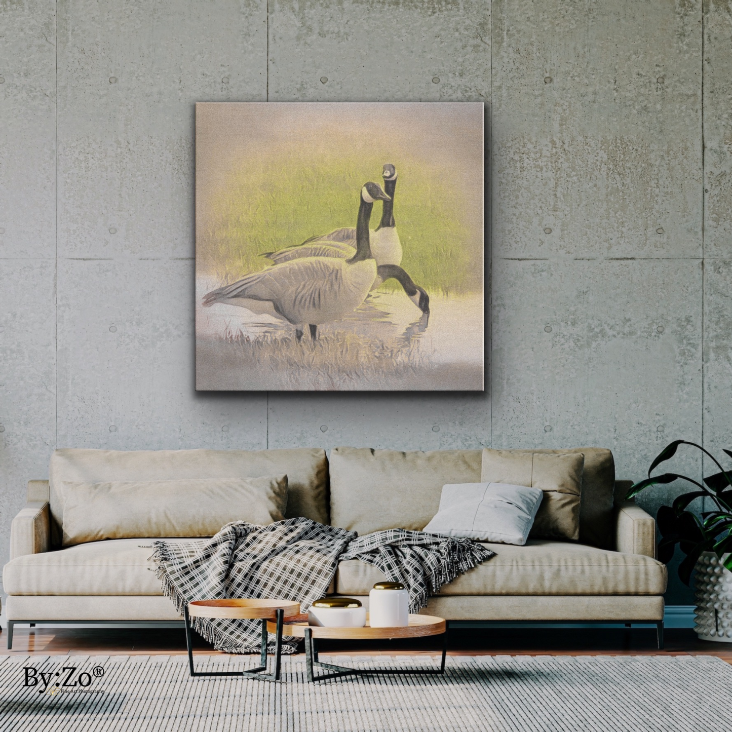 "Geese" Original Fine Art Photography By:Zo® - By:Zo