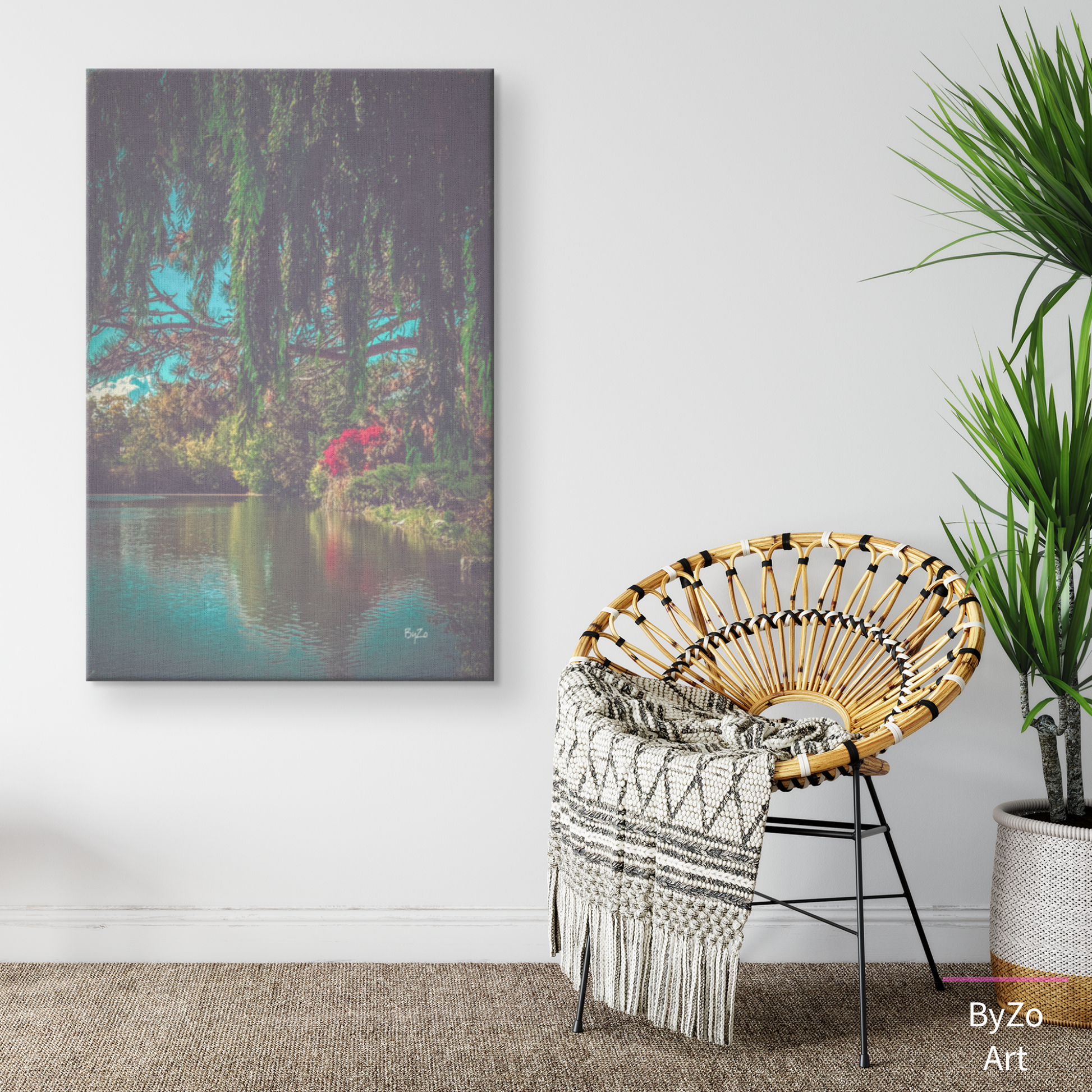 Canvas Print "Autumn Reflections" ByZo Art Photography teelaunch