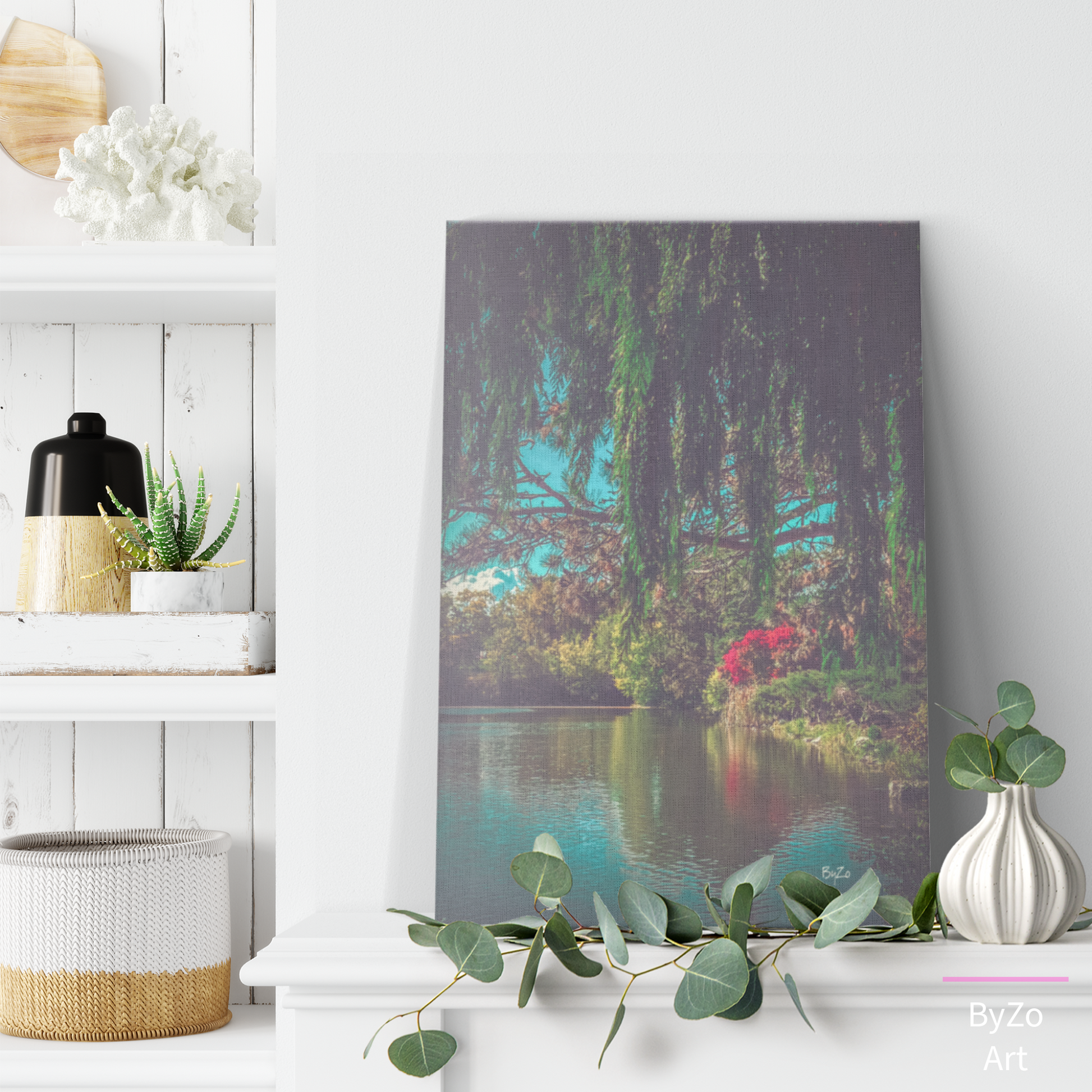 Canvas Print "Autumn Reflections" ByZo Art Photography teelaunch