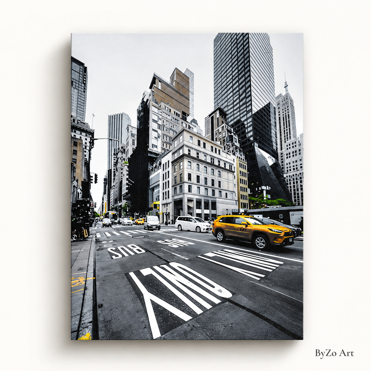 Bus Lane Only | NYC Fine Art Photography Pictorem.com