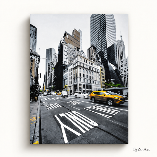 Bus Lane Only | NYC Fine Art Photography Pictorem.com