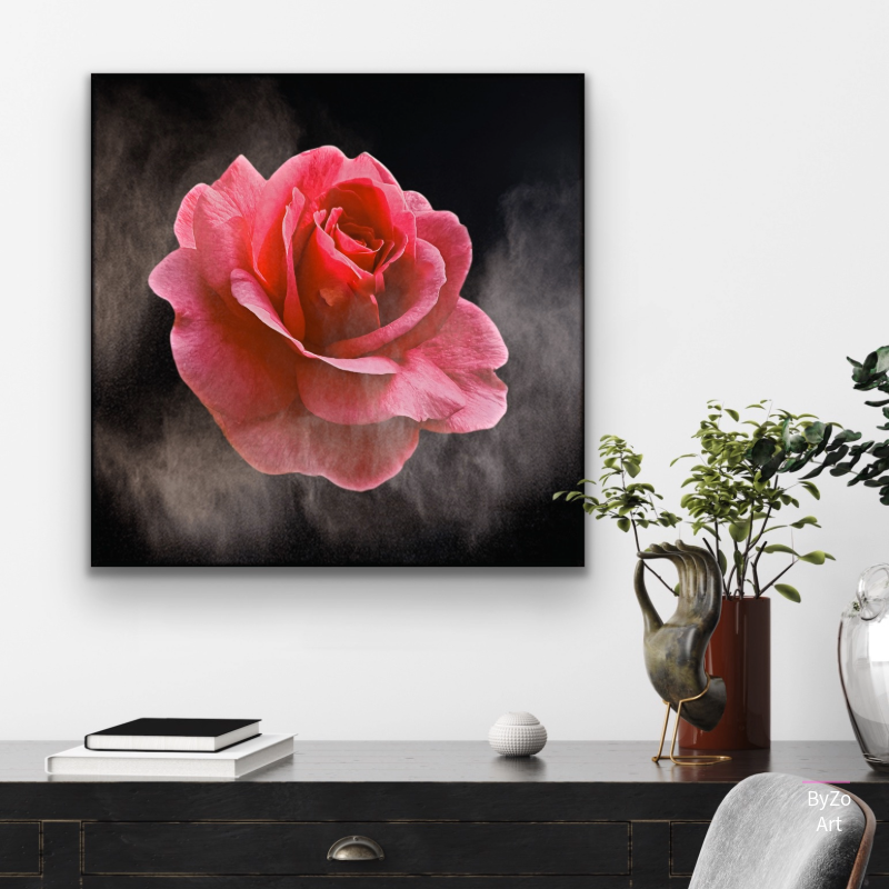 The Lingering Bloom – Original Fine Art Photography Canvas Wrap Pictorem.com