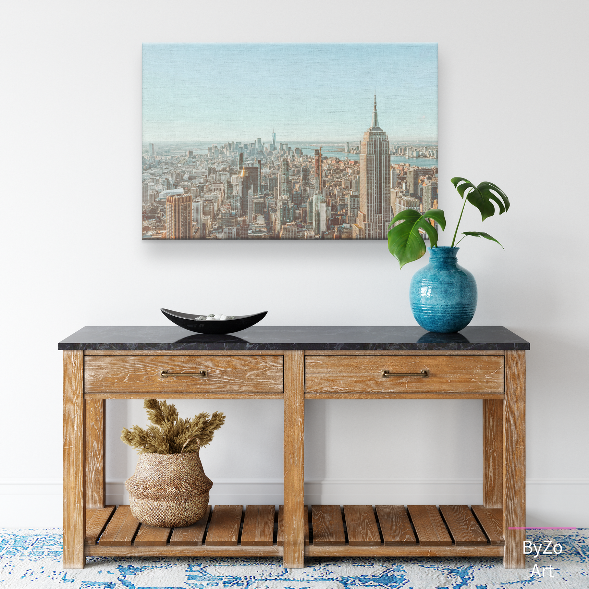 Wrapped Canvas, "August Farewell: A Painted Sky's Promise" teelaunch