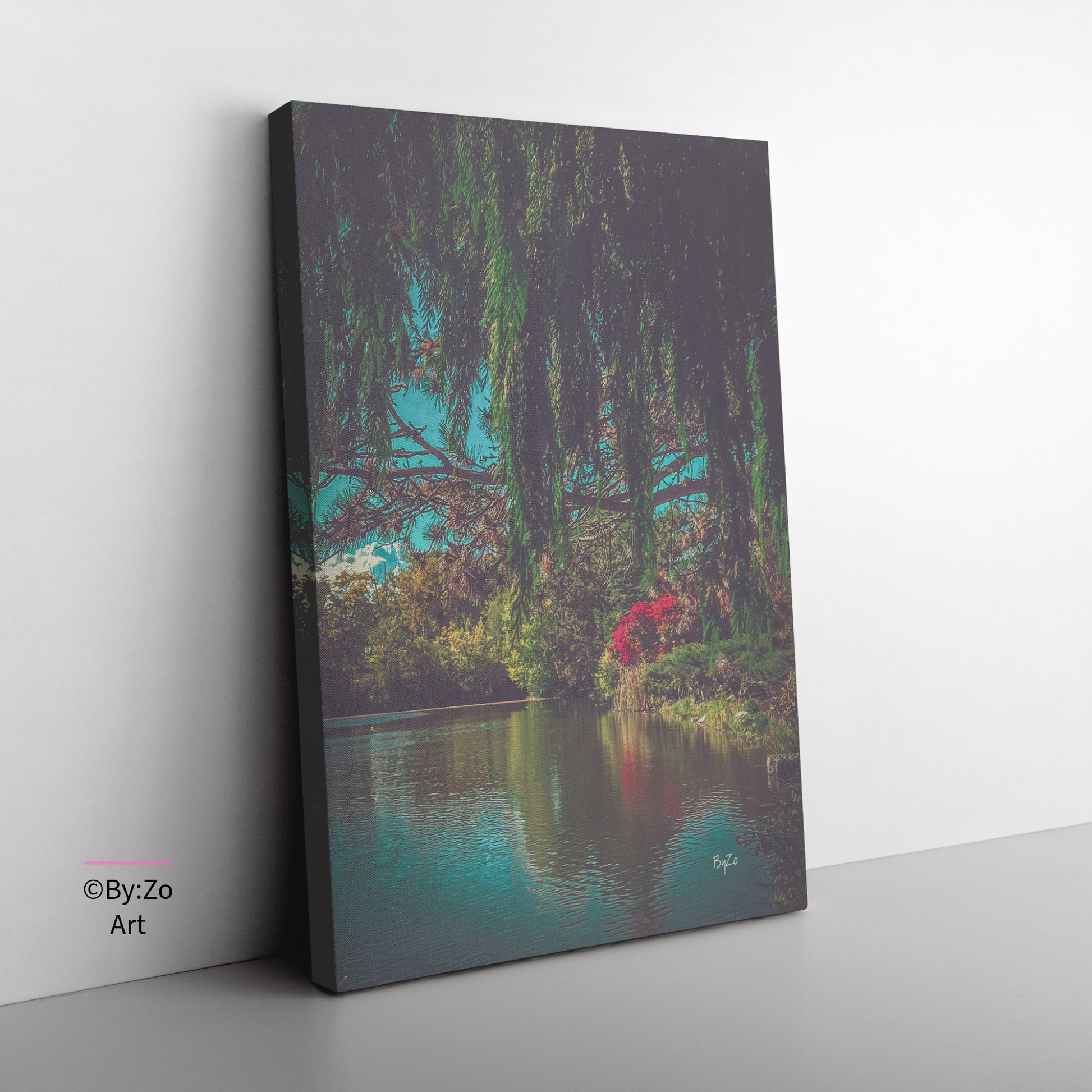 Canvas Print "Autumn Reflections" ByZo Art Photography teelaunch
