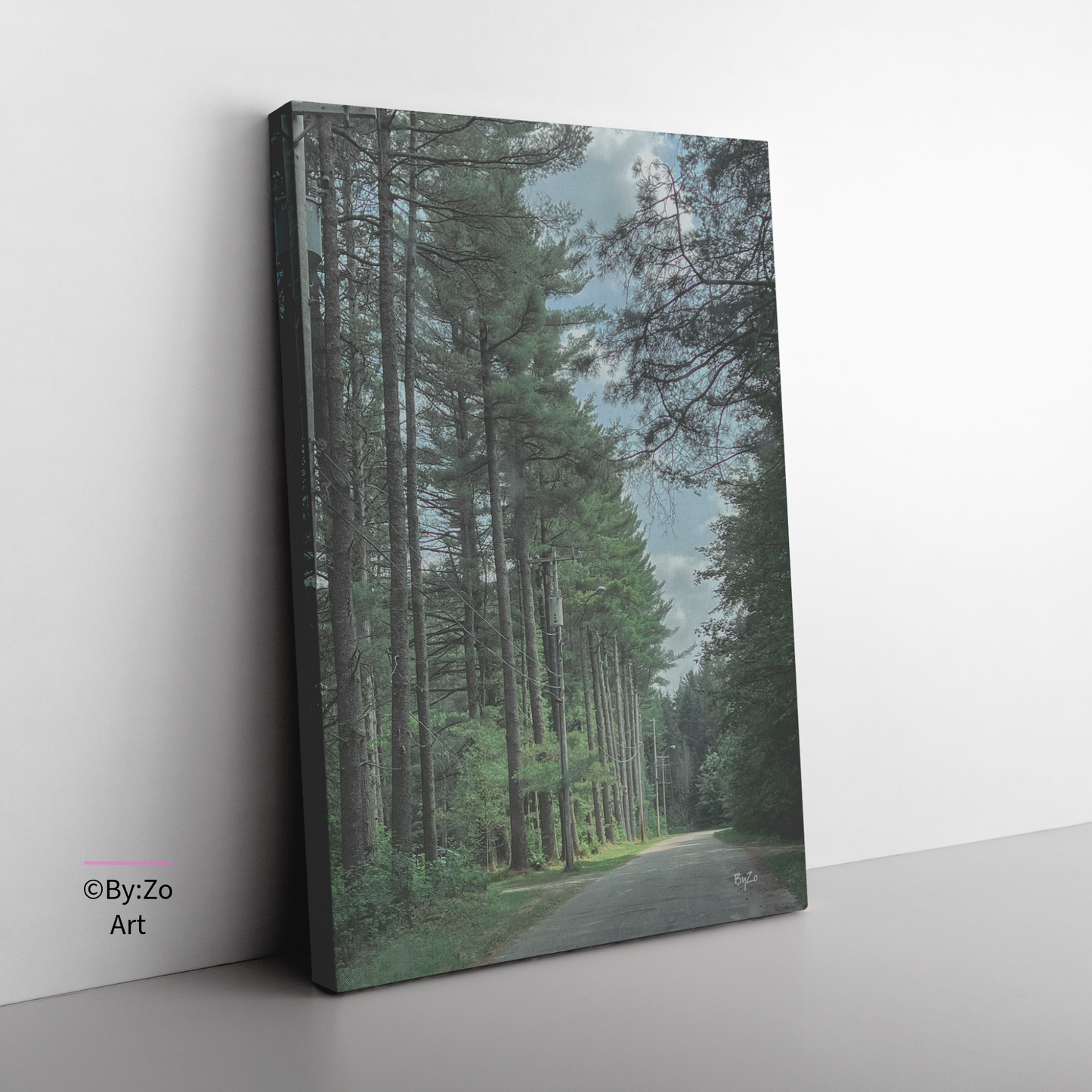 Wrapped Canvas "Trees" ByZo Art Photography teelaunch