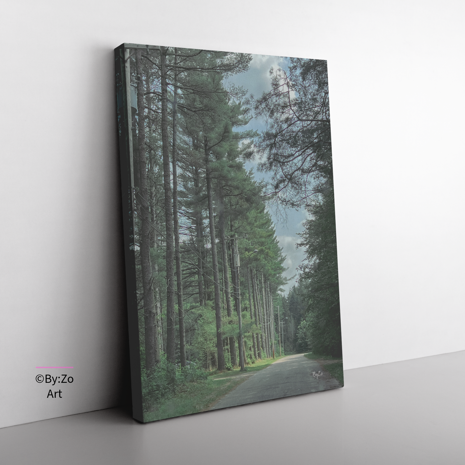 Wrapped Canvas "Trees" ByZo Art Photography teelaunch