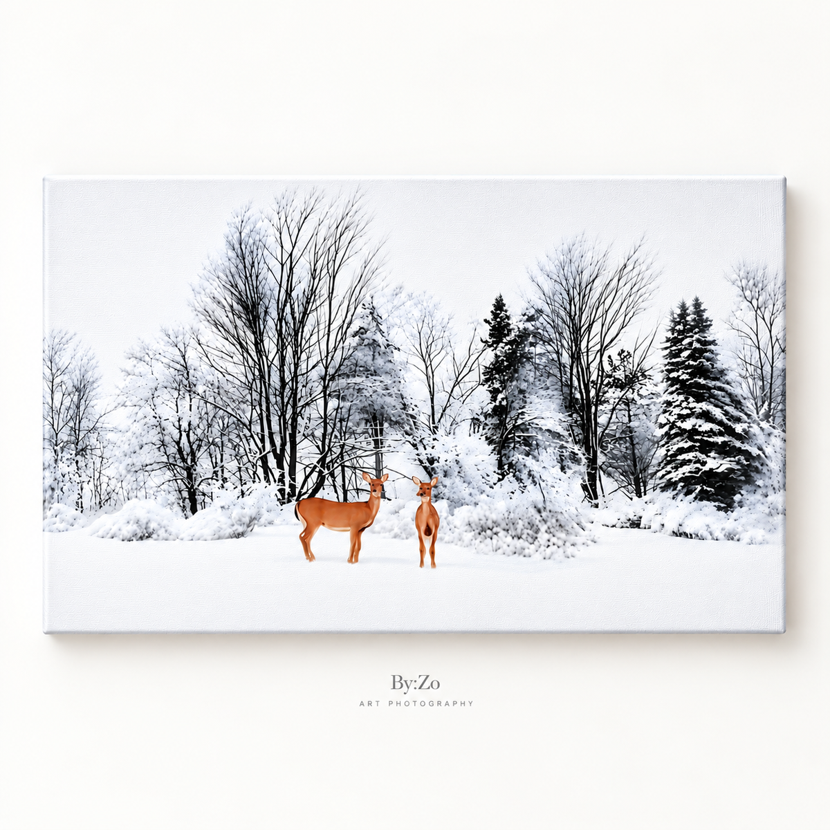 Winter Visitors | Original Fine Art Photography by BY:ZO Art ByZo Art