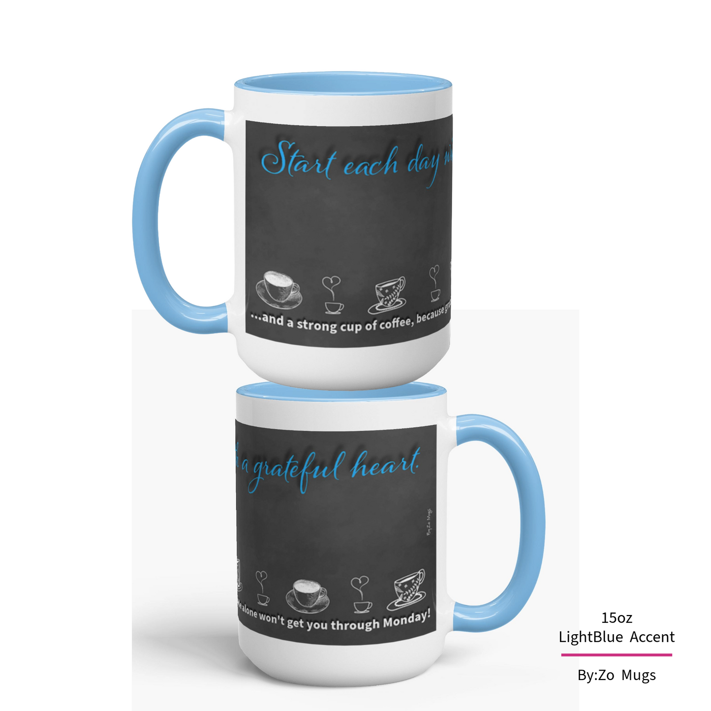 Start Your Day with Humor - Ceramic Mug by ByZo Mugs