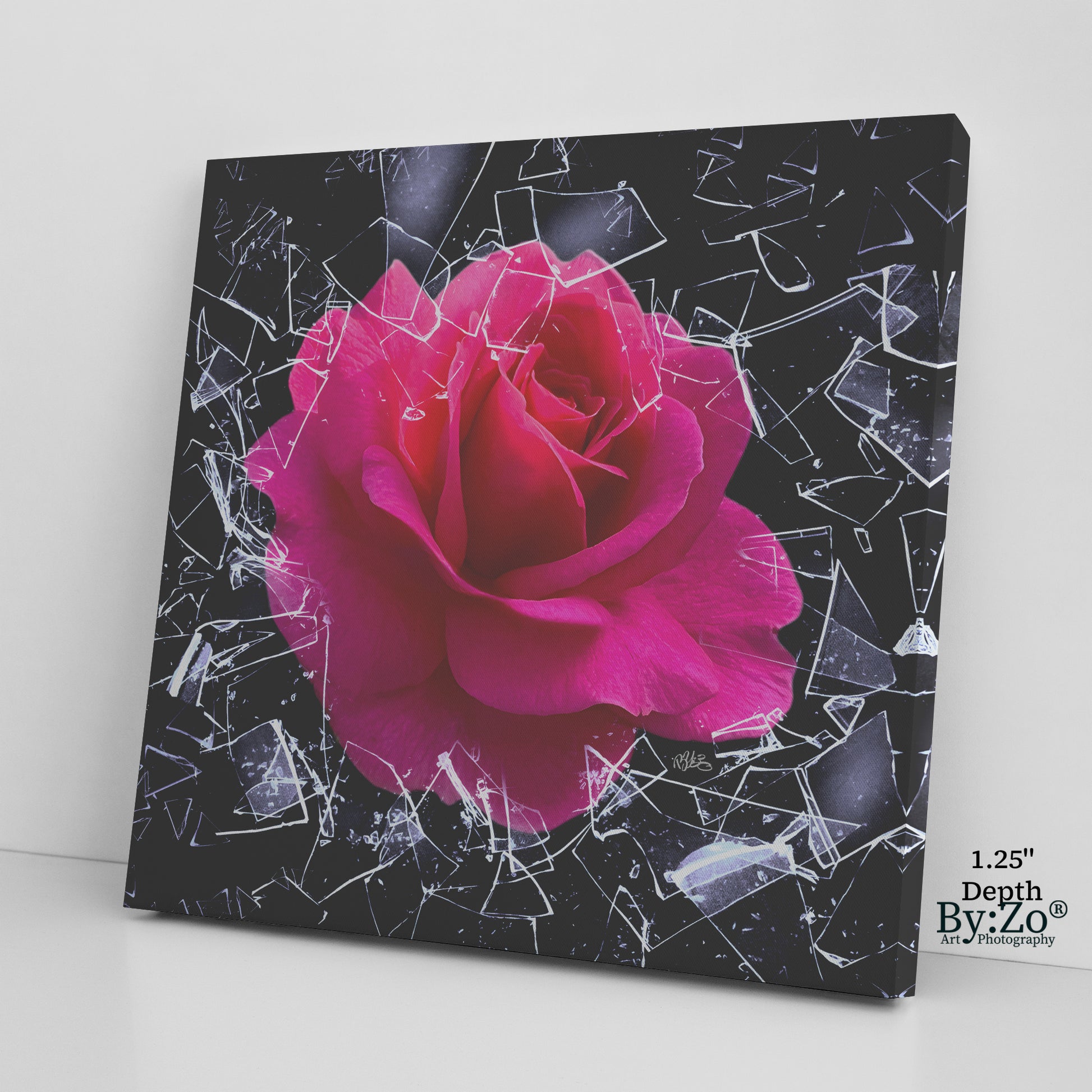 “You Can’t Stop Me” Breaking Free Rose Shatters Ice - By:Zo