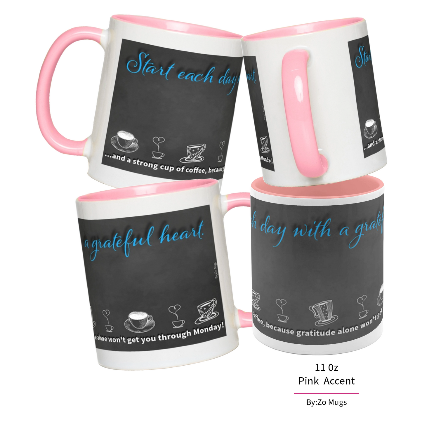 Start Your Day with Humor - Ceramic Mug by ByZo Mugs