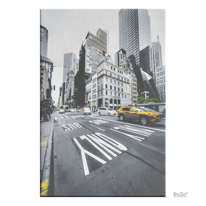 New York City Bus Lane Only Original Photography on Canvas - By:Zo