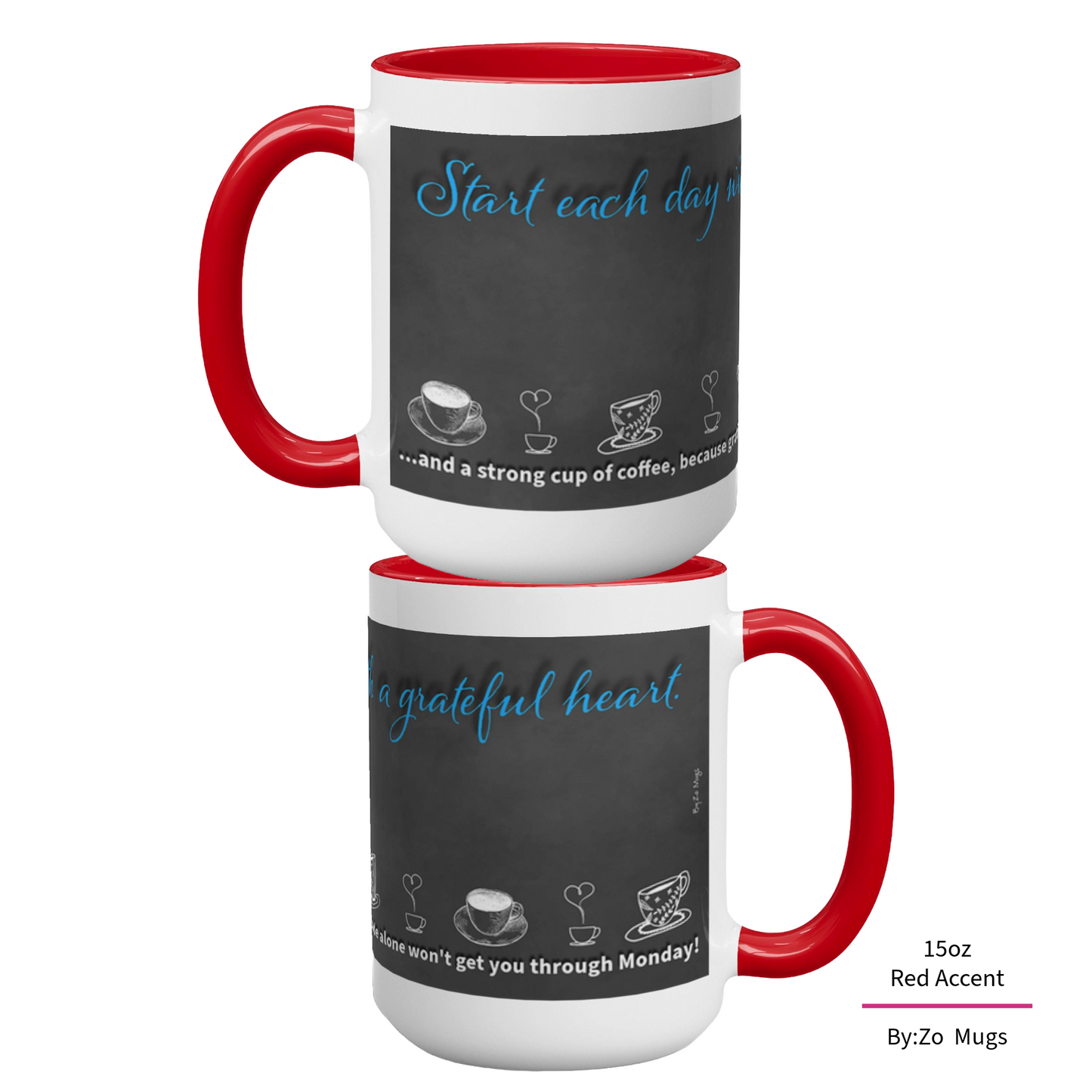 Start Your Day with Humor - Ceramic Mug by ByZo Mugs