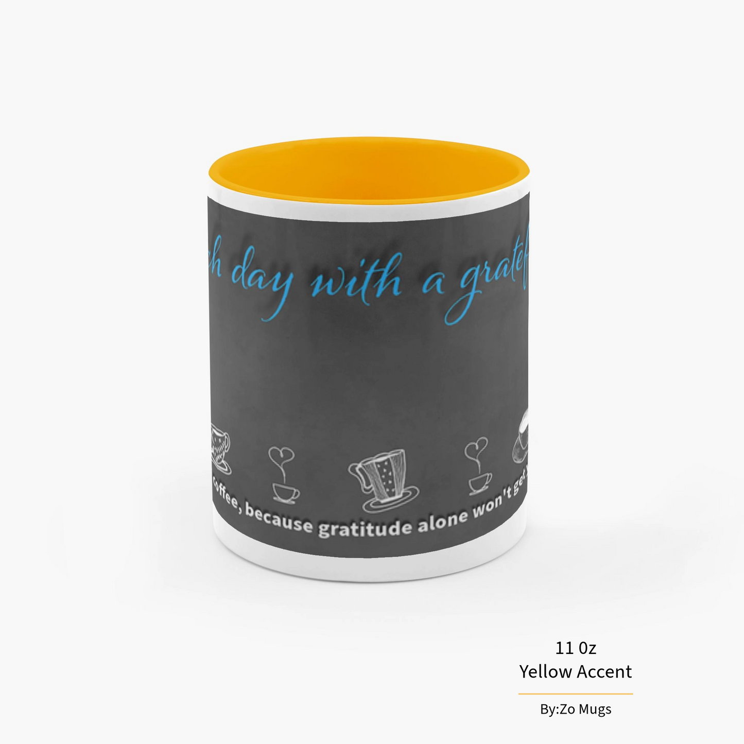 Start Your Day with Humor - Ceramic Mug by ByZo Mugs